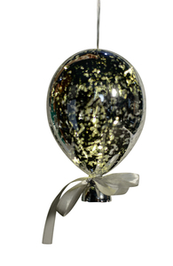 Balão de cristal para decoração - tons de verde